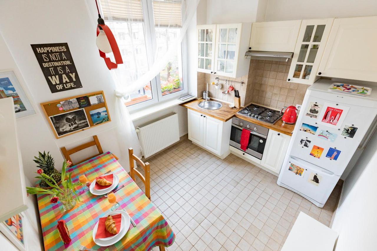 Bright And Cosy Studio Apartment Plac Zbawiciela Warszawa Eksteriør billede