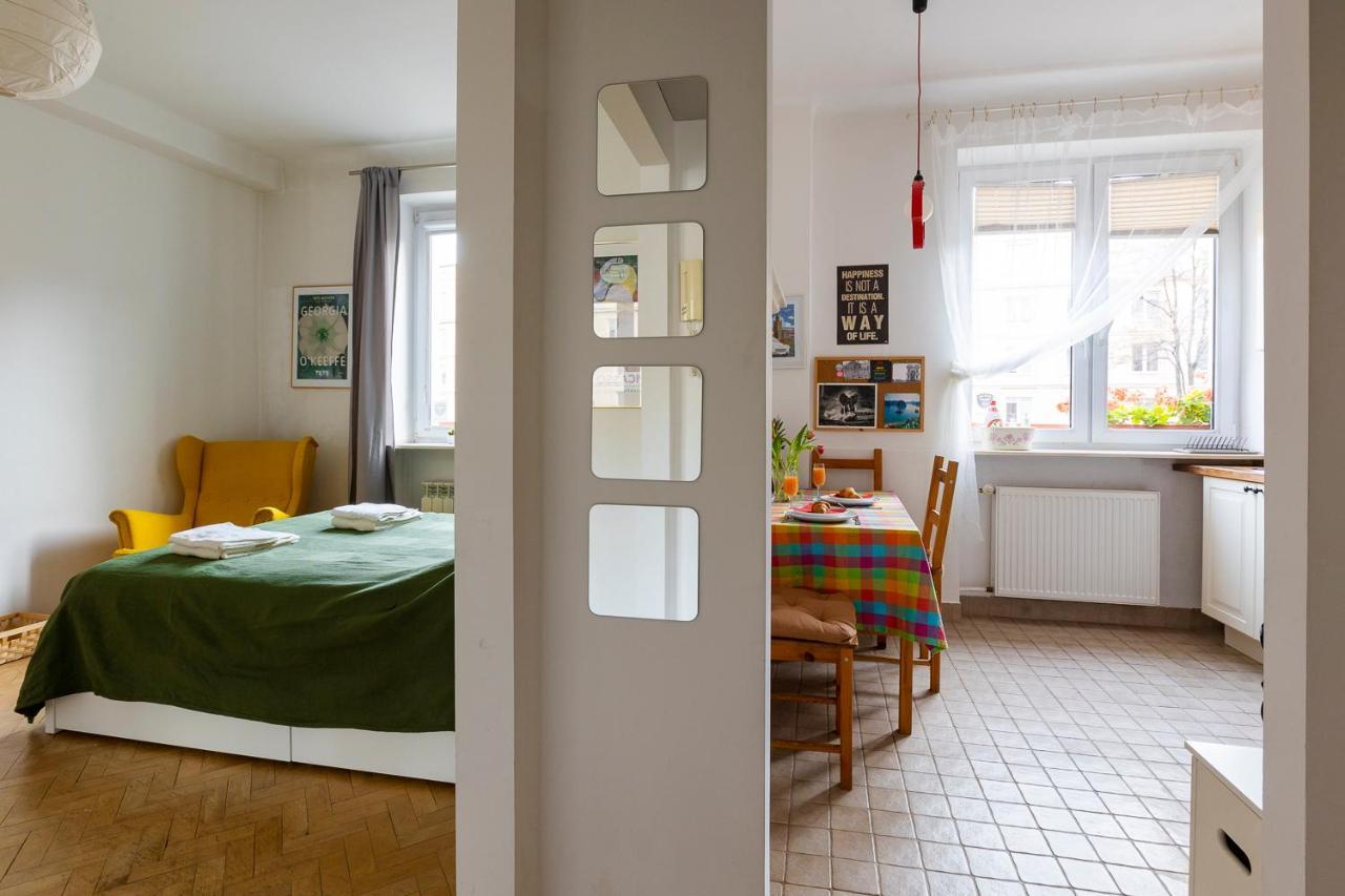 Bright And Cosy Studio Apartment Plac Zbawiciela Warszawa Eksteriør billede
